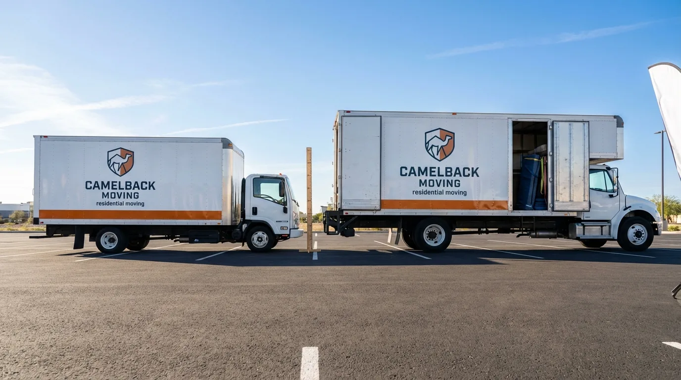 Moving truck size capacity guide in Reedsville